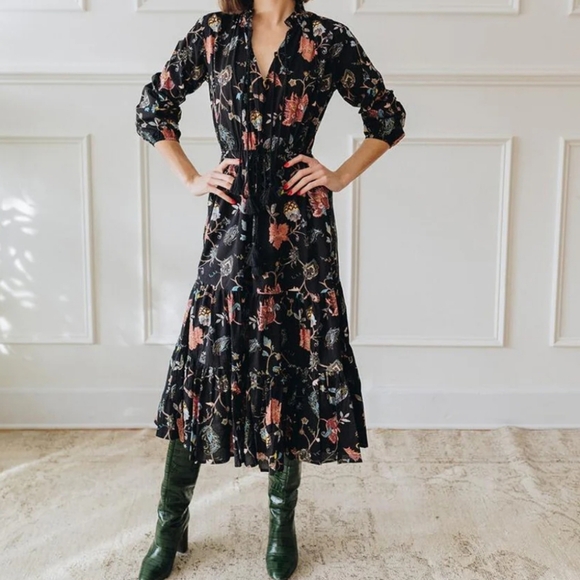 Mille Astrid Dress in St Germain Size XL - Picture 2 of 12